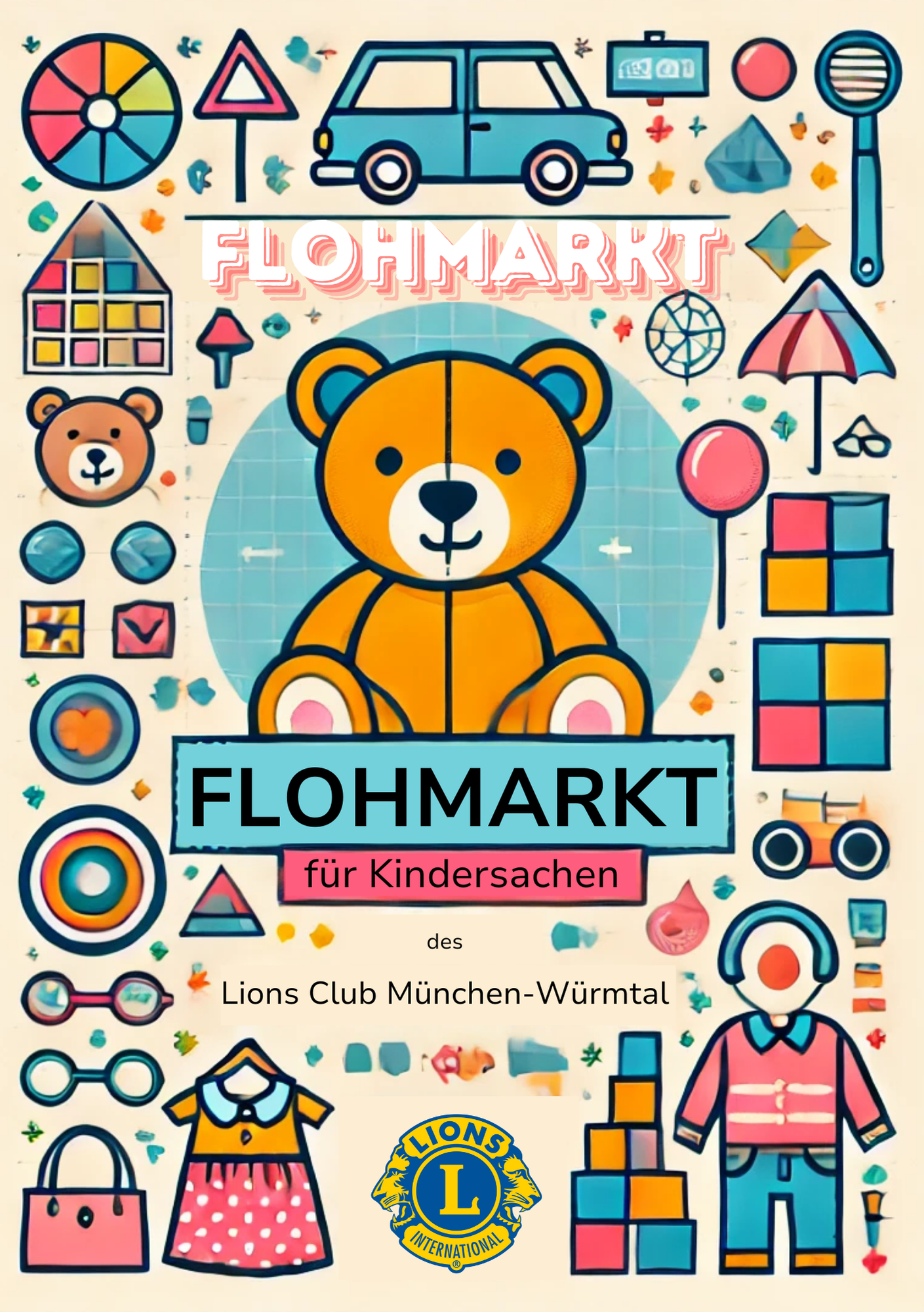 Flohmarkt für Kindersachen des Lions Club München-Würmtal